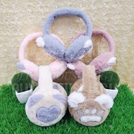 Cat Paw Fur Earmuff Cat Paw Fur Ear Cover Cat Earmuff