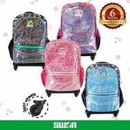 Swan Trolley Original Smile Pop Up Roll School Bag Primary XL (360 Degree Rotating Wheel)