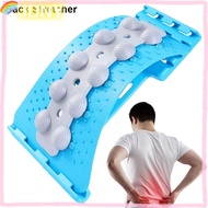 JONY 1Pcs Back Stretcher, Hunchback Correction 4-level Back Massage Board,  Stretching Lumbar Spine 