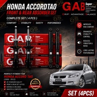HONDA ACCORD TAO FRONT/REAR ABSORBER GAB