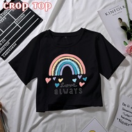 GET FASHION - KAOS CROP / KAOS CROP TOP / ATASAN CROP TOP / CROP TOP OVERSIZE / CROP BOXY
