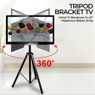 Fidelk Tripod Bracket TV Floor Stand VESA 200 x 200 for 14-42 Inch TV - SPS-502 -NIEL88