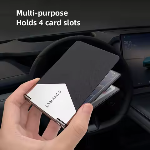 Car Ultra-thin Driver License Cover Credit Card Holder For LYNK&CO 06 03 Z20 01 08 02 Phev 03+ 05 09