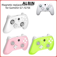 ALBIN Replacement Faceplate, Hard PC Screwless Front Shell Cover,  Magnetic Shockproof Game Controll