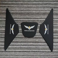 แผ่นป้องกันลื่นด้านข้างถังน้ำมัน Goldwing GL1800 F6B แผ่นป้องกันลื่นแบบกระดูกปลา อุปกรณ์ตกแต่งรถจักร