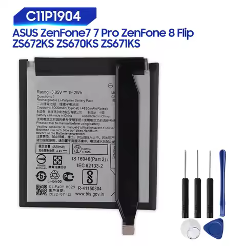 2024 Production Replacement Phone Battery For ASUS ZenFone 8 Flip ZenFone7 7 Pro ZS670KS ZS672KS ZS6