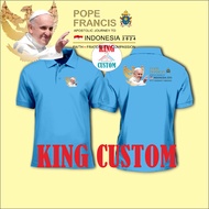 T-shirt POPE FRANCIS INDONESIA 2024POLO