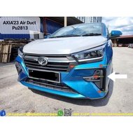 PERODUA AXIA 2023 2024 FRONT BUMPER AIR DUCT CANARD NO PAINT