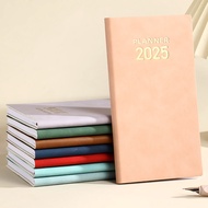 A6 Notebook 2025 Notepad Daily Weekly Agenda Planner Notebooks Stationery Office School Supplies