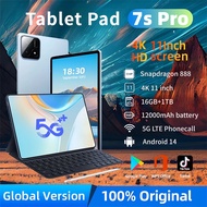 【3 years local warranty】2025 Global Version Original Pad 7S Pro Tablet 11inch HD 4K Android 14 22GB+