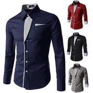 2021 Spring Men's Shirt Simple Men's Shirt Long-Sleeved Men's Small Fresh c0110.21 q