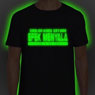 Kaos Sablon Nyala Dalam Gelap Terlaris