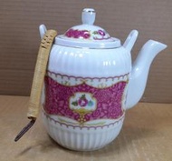 早期大同茶壺 泡茶壺 紅標茶壺- 總尺寸 15*11* 15.5 公分