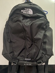 The North Face Surge Backpack TNF 背包 Outdoor Activities Casual Wear Street Fashion 戶外活動 休閒
