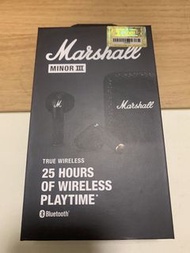 Marshall Minor III 藍牙耳機