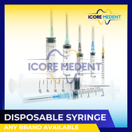 Disposable Syringe (Single Use) 1cc, 3cc, 5cc, 10cc, 20cc &amp; 30cc