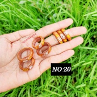Cincin wafak ukuran 20 coklat kokka kaokah