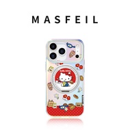 MASFEIL | เคสฝาพับแม่เหล็กสำหรับ iPhone 17Promax ip15 iPhone16Pro 13pm