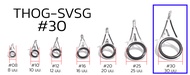 Forte รุ่น SVSG วงในซิลิคอน(SiC) เฟรมสแตนเลส ระบายความร้อนดี ลื่น ไม่บาดสาย ส่งเหยื่อไกลขึ้น THOG-SVSG