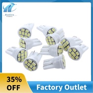 10X T10 194 168 Lamp Bulb 8 LED White For Car