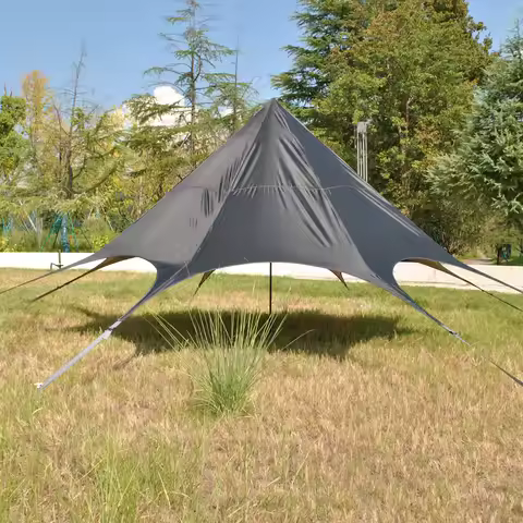 Beach Tent Sun Shelter 10x10FT Beach Shade Canopy, Beach Shade Canopy, Outdoor Tent for Beach Campin