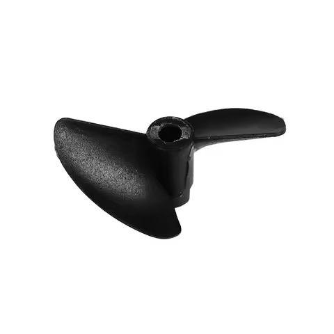 2- 27/30/32/35/38/40/45/47MM RC Boat Model Blades Propeller CW Nylon Paddle P40 Boat Shaft Propeller