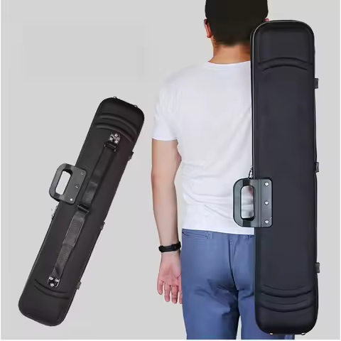 Portable Erhu Case with Shoulder Strap Hard Shell Gig Bag Erhu Carrying Case Erhu Box for Performing
