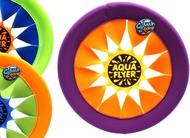 JA-RU Soft & Safe Frisbee Throwing Disc Splash Fun Aqua Flyer 12" (1 Disc Assorted) Flying Discs for