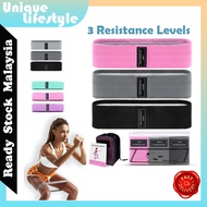 Non-slip Workout Band Exercise loop Abs Glutes Thighs Hamstrings Training Weight Elastic Resistance 