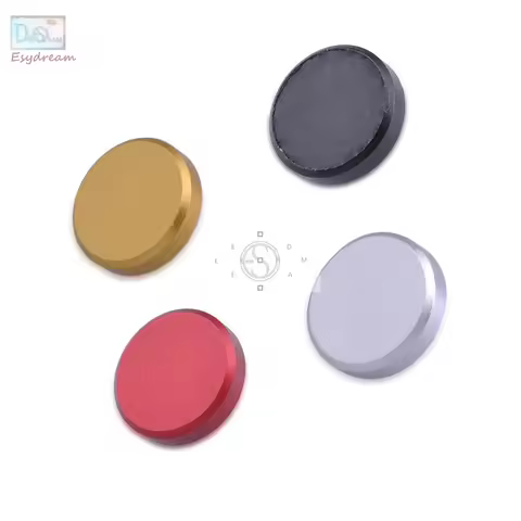 4x 10mm Flat Metal Shutter Release Button for X100 X10 X-Pro1 M8 M9 X-E1 X-E2 Fujifilm Fuji X70 X100
