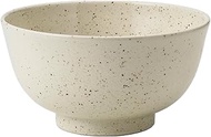 TAMAKI T-877142 Lightweight White Karatsu Konobiki Rice Bowl, L Size, Diameter 6.5 x Height 3.3 inch