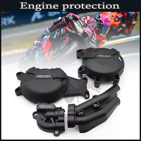 GB Racing Engine Cover Protection protective cover for Yamaha FZ07 XSR700 MT07 2014-2024 Motorcycles