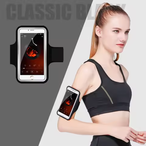 Simple Running Sport Bag Outdoor Fitness Men Women Armbands For iPhone 17 16 15 14 13 12 Pro Max Air