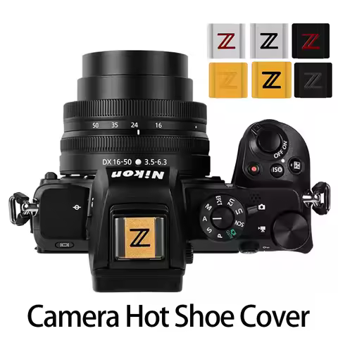 CNC Metal Camera Hot Cover Flash Protector Cold Shoe Cap for Nikon Z FC Z9 Z8 Z7 Z7II Z6 Z6II Z50 Z6