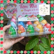 Wholesale tray of 20 dinosaur eggs with chocolate candy (Tom's store)