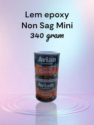 AVIAN-Lem-EPOXY-Non-Sag MINI / 2 Komponen = 340gr Lem Kapal laut lem serbaguna
