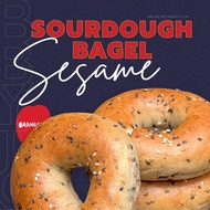 Sourdough Sesame Bagel (ขนมปังเบเกิลงา) มีราคาขายส่งสำหรับร้านค้า