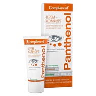 Compliment Panthenol eye cream reduces dark eye bags with Panthenol 5%, Urea 5%, Aloe vera 5%