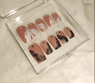 穿戴甲/假指甲/甲片/可循環再用美甲/美甲/pressed on nails/pressed on/nail art/日式美甲/手工美甲/訂造美甲/人手畫/痛甲/美甲服務/小禮物/soft gel/d