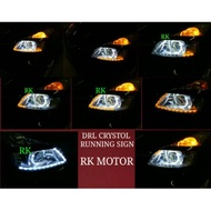 LED ALIS DRL AES CRYSTAL | LAMPU LED ALIS DRL CRYSTOL AES RUNNING |