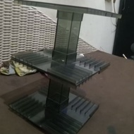 Audio CD Rack contains 40 CD's