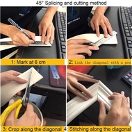 furniture sticker wainscoting pvc elf adhesive wallpaper wall shelf wall paper dinding ☁3cm x 5meter  Wainscoting PVC TYPE or FOAM TYPE Wall Skirting VALOOBUY DIY Frame Dinding Bingkai Foam or PVC Border✸