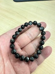 魔鬼海藍寶手珠約9mm 16.5圍 （43-1948）