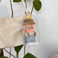 Bubble Star Man 123 Plush Doll Clothes Haircut Change Original Clown Ice Cream ตุ๊กตาผีเสื้อสีฟ้าที่