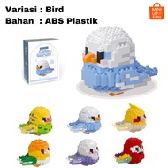 Diy Bird Building Bricks Mini Building Blocks Nano Bird Educational Children's Toys 3D Bird Building