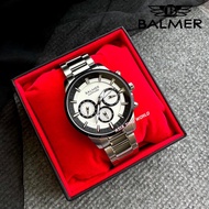 [Original] Balmer 8178G SS-1 Sapphire Multifunction Men Watch with White dial and Silver Stainless S