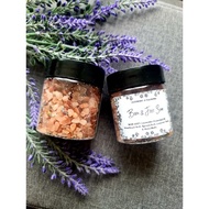 Foot Soak / Essential Oil / Pink Himalayan Salt / Epsom Salt / Lavender Buds / Rose Buds