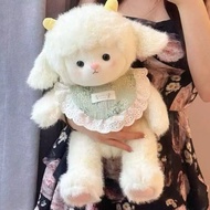 Boneka mainan plushie haiwan Boneka plushie comel Rubah/Gajah/Penguin/Kambing biri-biri Hadiah hari 