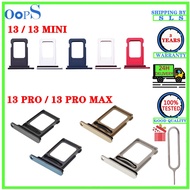 Single Dual Sim Card For iPhone 13 Mini / 13 Pro Max SIM Card Tray Slot Holder Reader SD Slot Contai