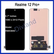Original TFT Realme 12 4G Realme 12 5G 12 Plus 5G 12 Pro 5G 12 Pro Plus 5G LCD Display Touch Screen 